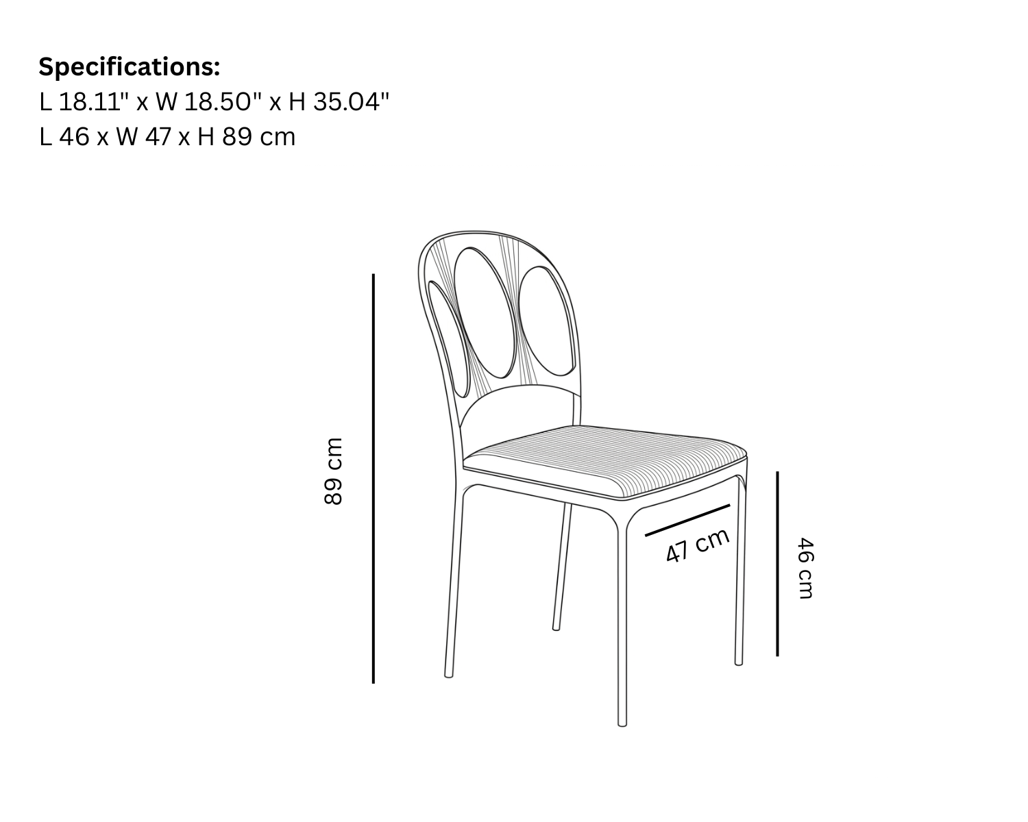 Weimar Chair Vertical