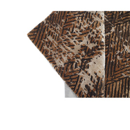 B E Z I E R luxury handmade rug by Cherom in New Zealand wool, contemporary design with distressed pattern.