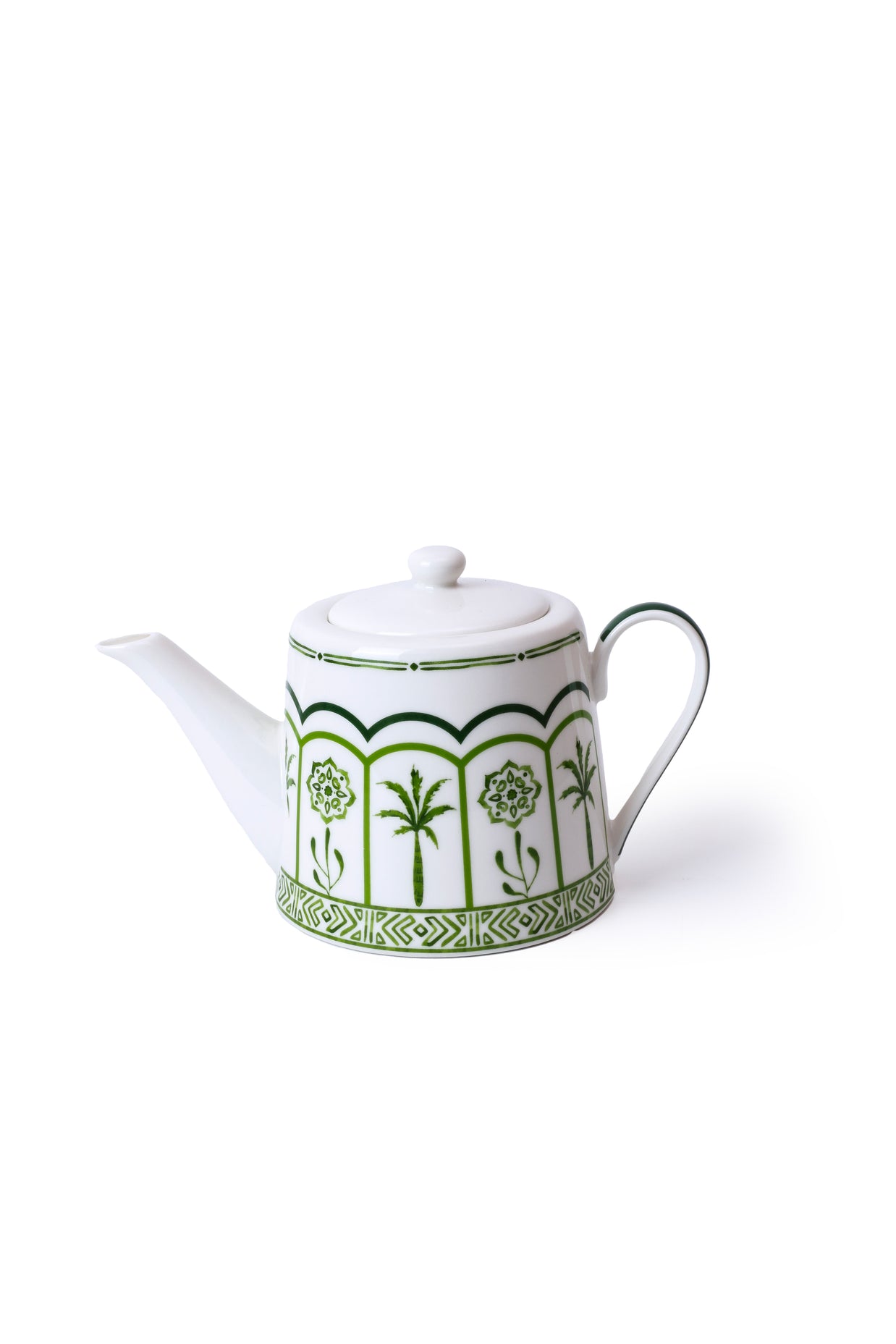 Green Lush Teapot