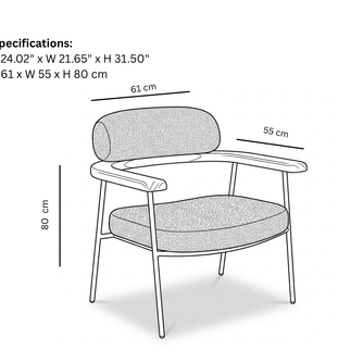 Bhima Arm Back Upholsted Lounge Chair