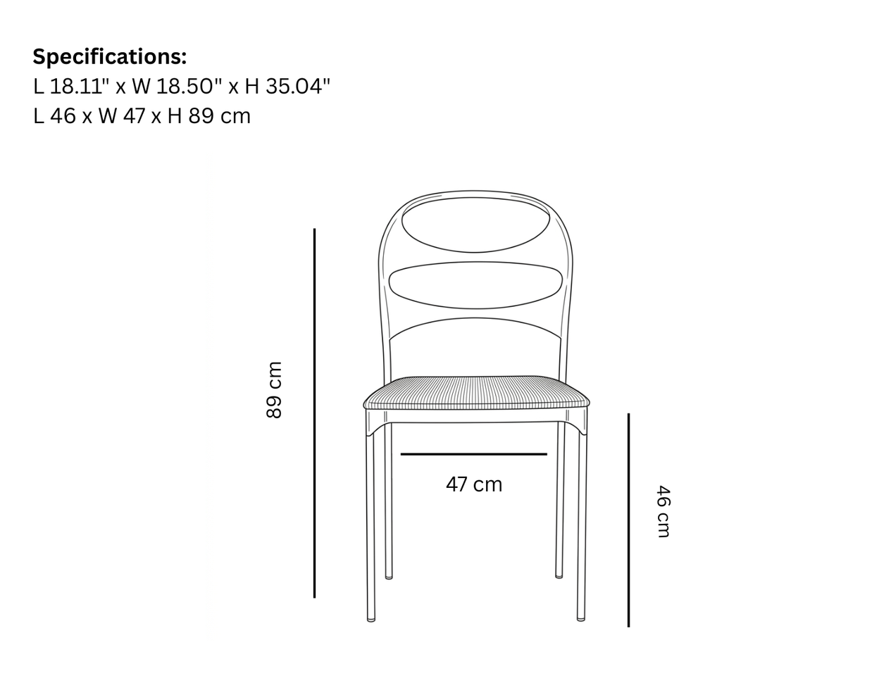 Weimar Chair Horizontal