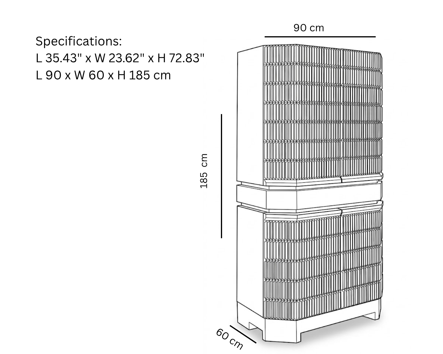 Escala Bar Cabinet