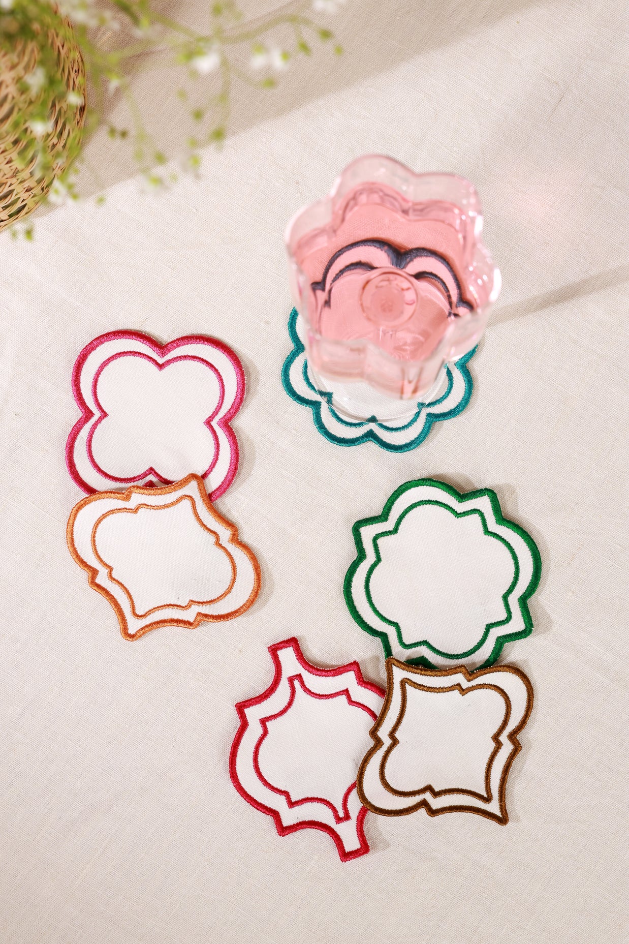 Moroccan Coasters - Set of 6