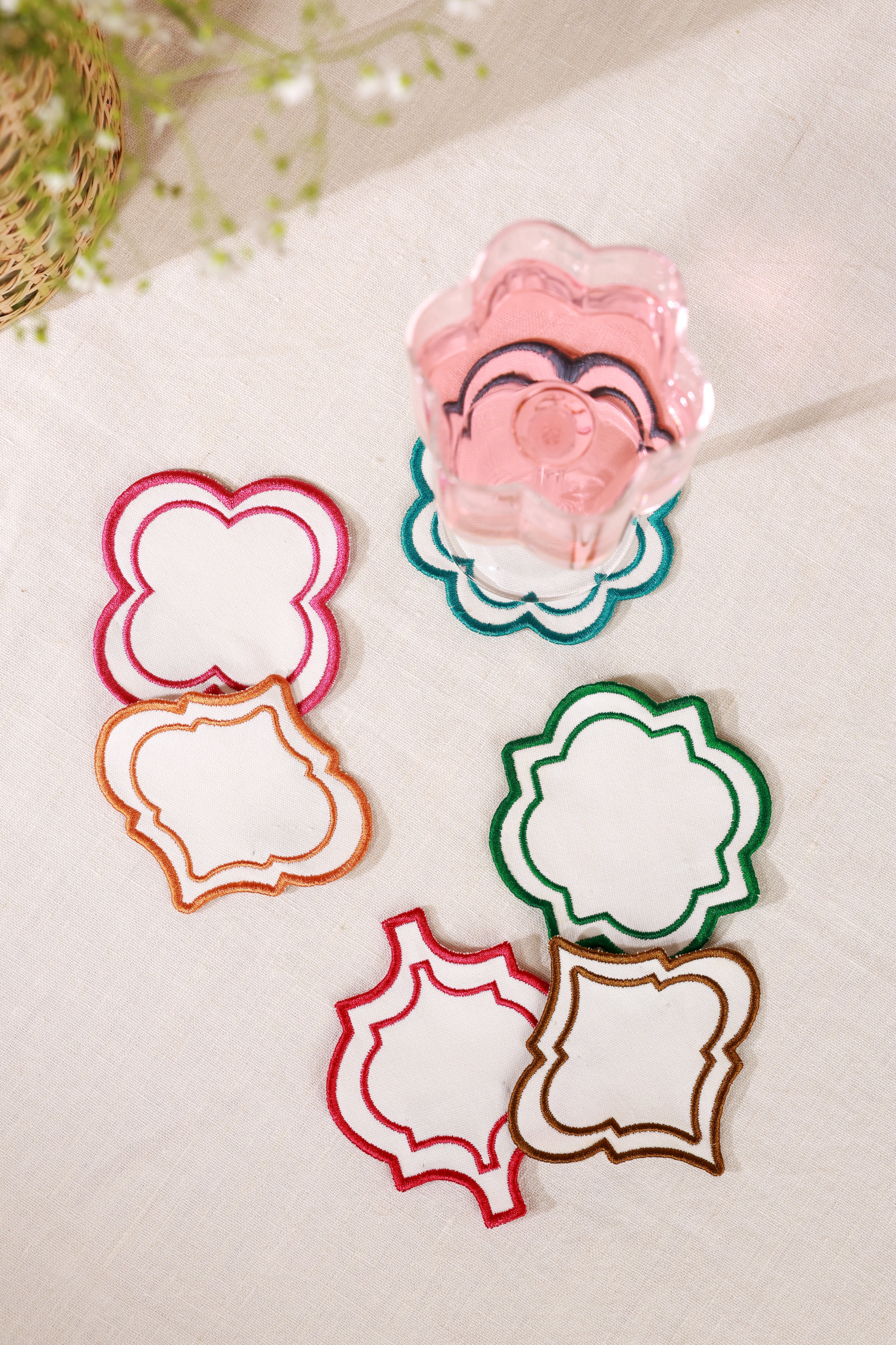 Moroccan Coasters - Set of 6