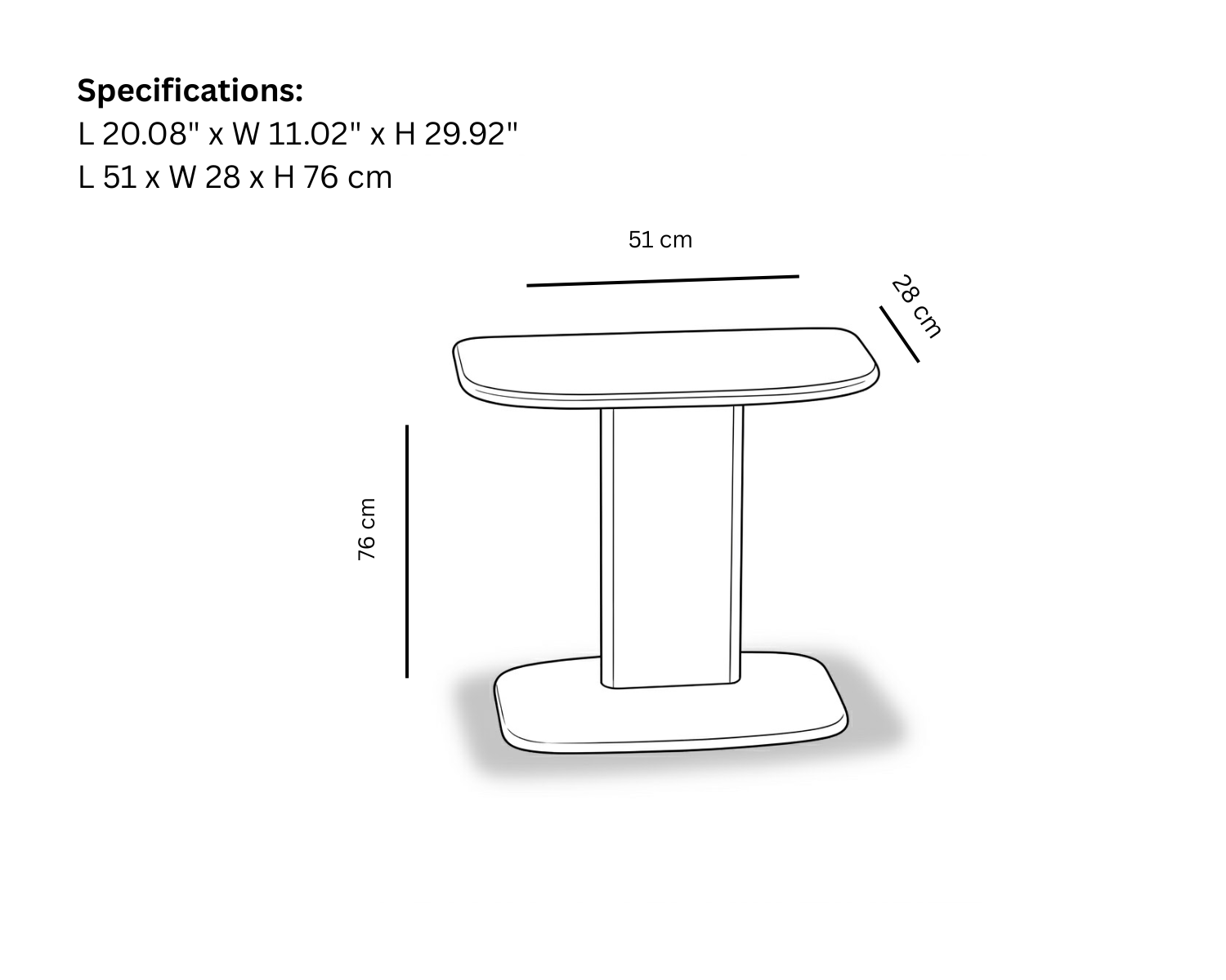 Ashanti Side Table High and Bar Stool
