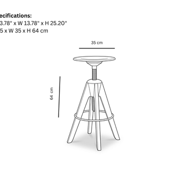 Armature Bar Stool
