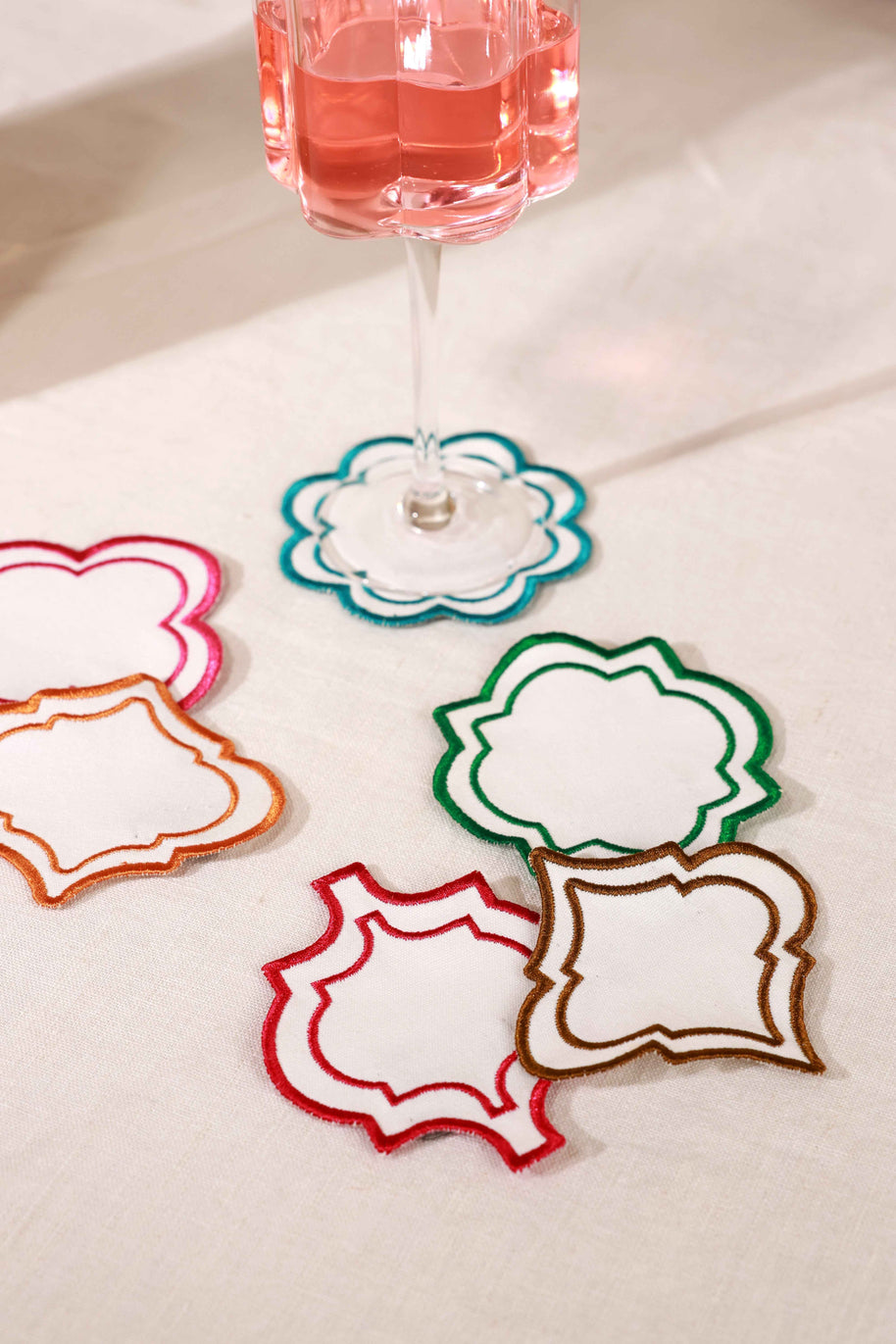 Moroccan Coasters - Set of 6