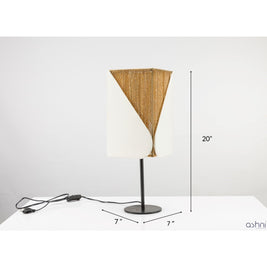 Reed Table Lamp