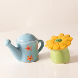 Mahi- Salt and Pepper Shakers (Flower and Watering Can)