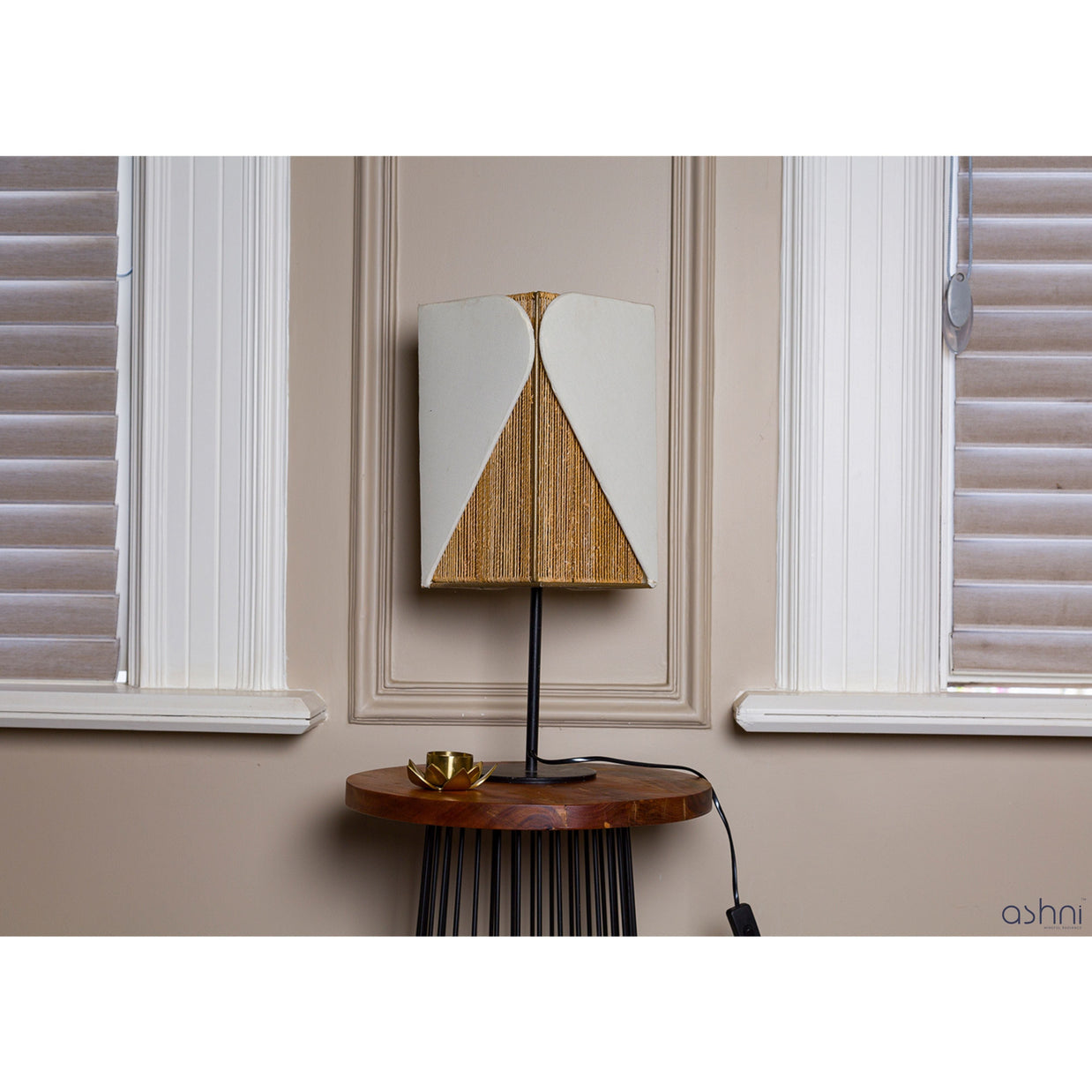 Reed Table Lamp