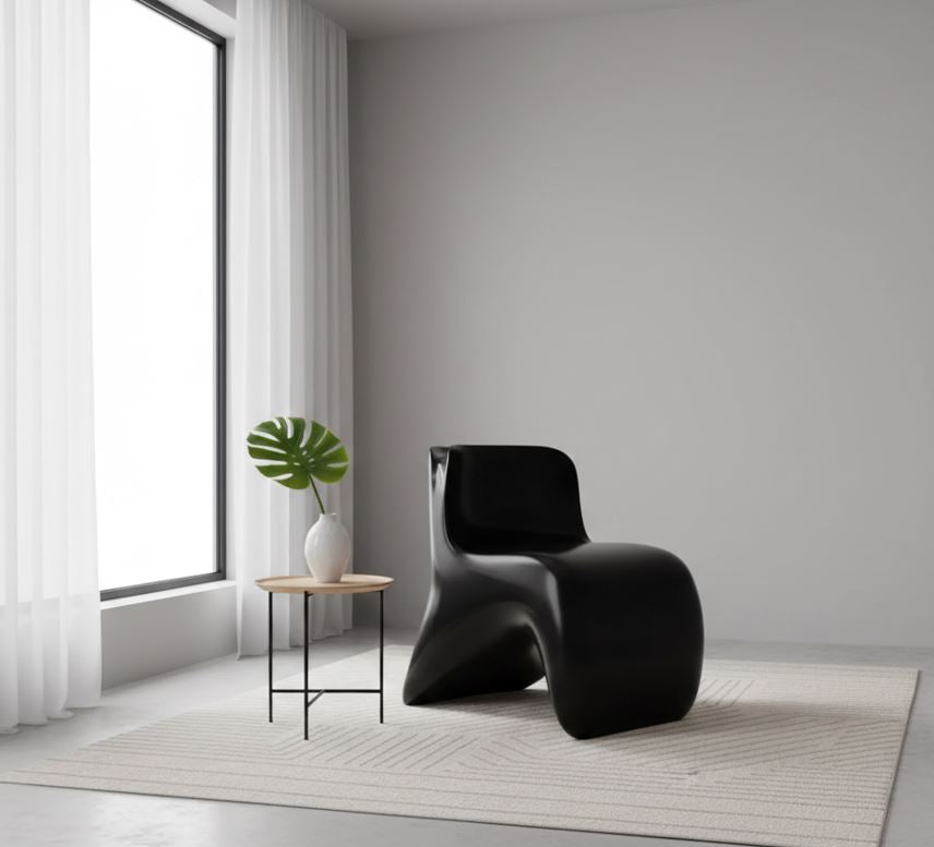 Voluptuous Chair — Glossy Black