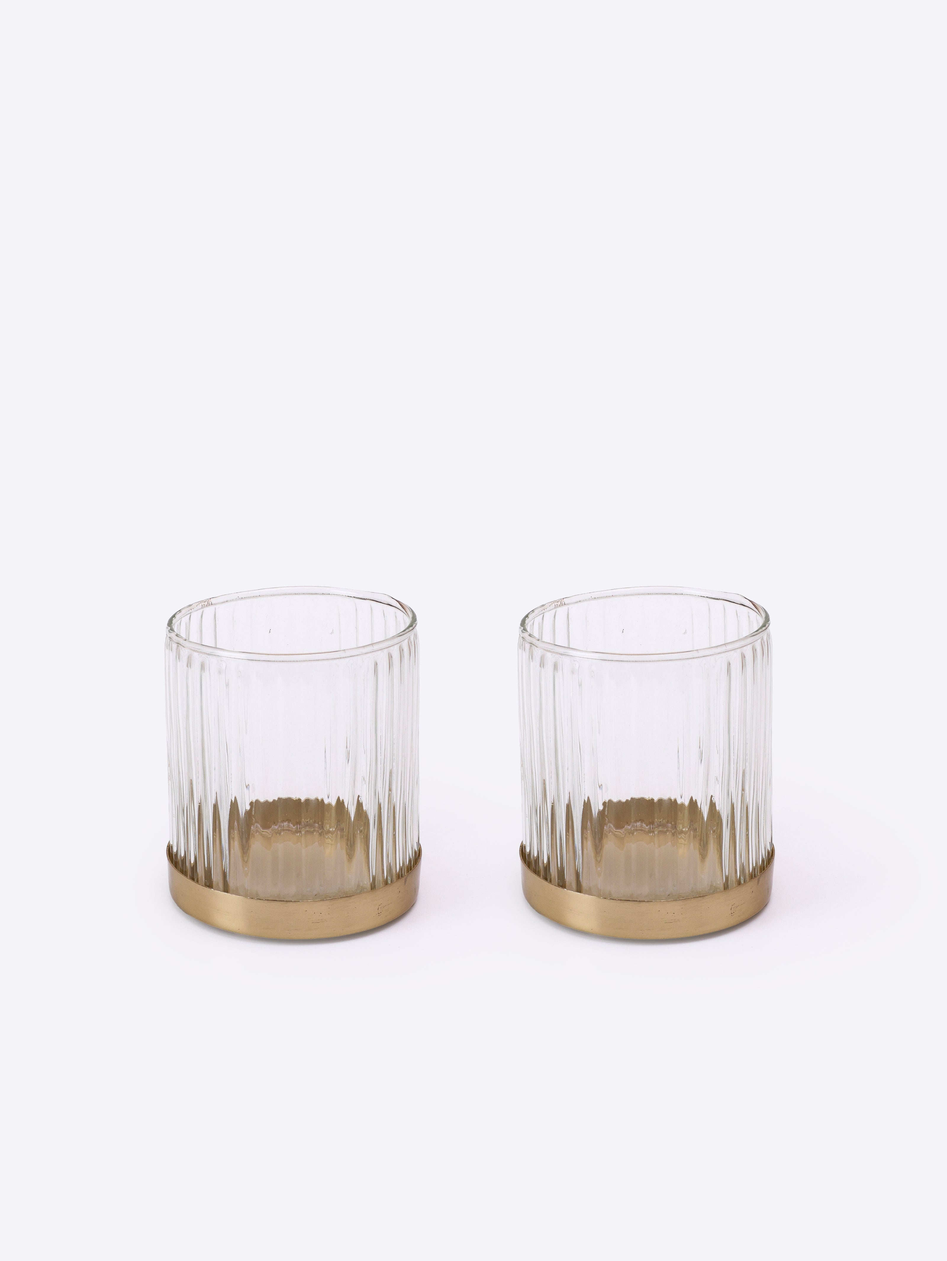 Haze Tealight Candle Holder Set of 2 - Medium