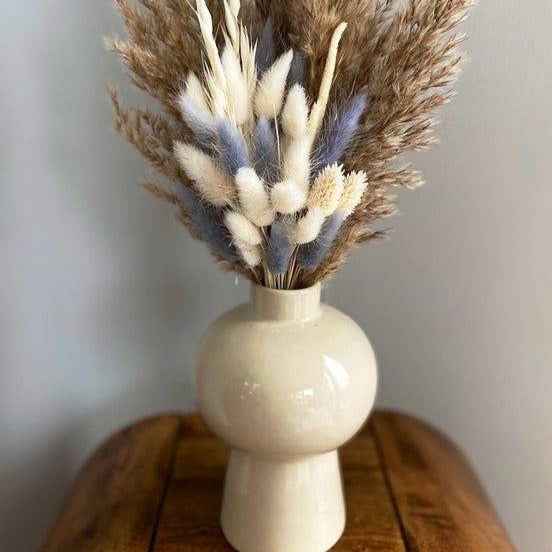 Mushroom Ceramic Vase for Home Decor | Modern Decorative Flower Vase | ArteCasa
