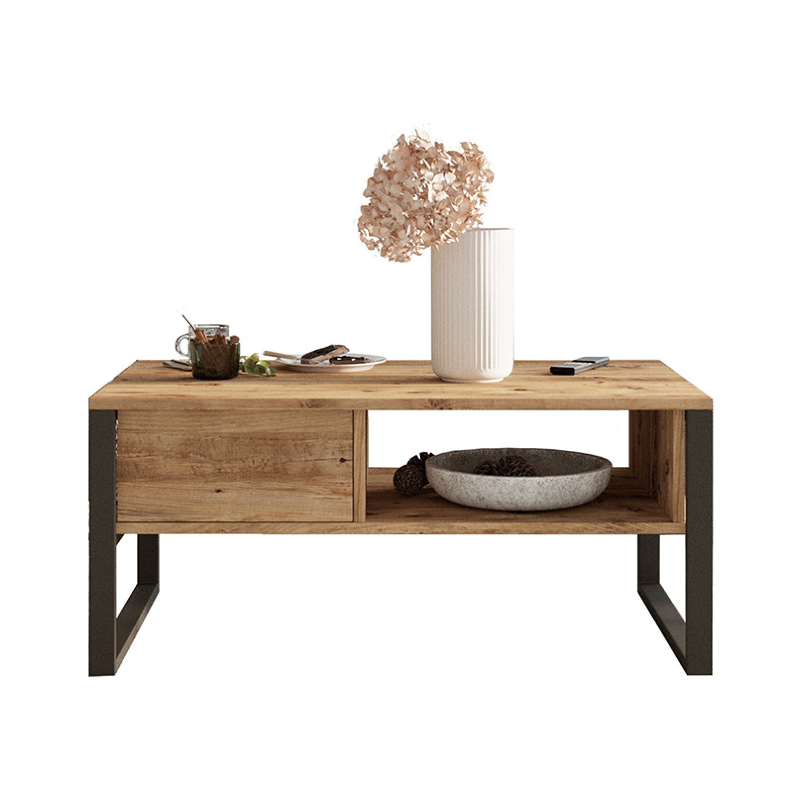 CFR120 Iron Metal Medium Coffee Table