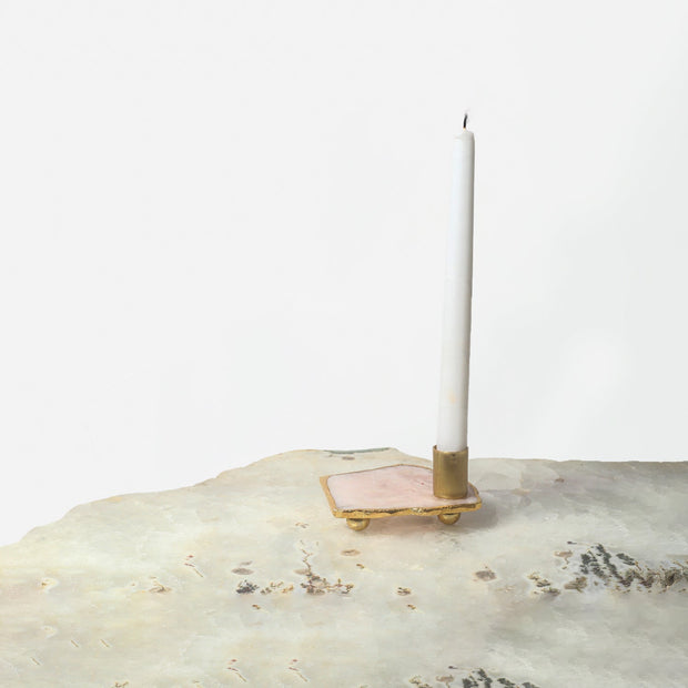 Semi Precious Candle Holder