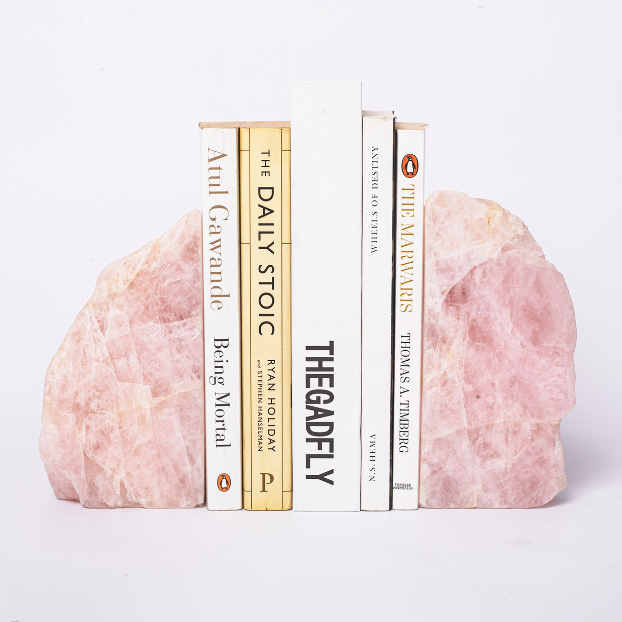 Semi Precious Bookend Set