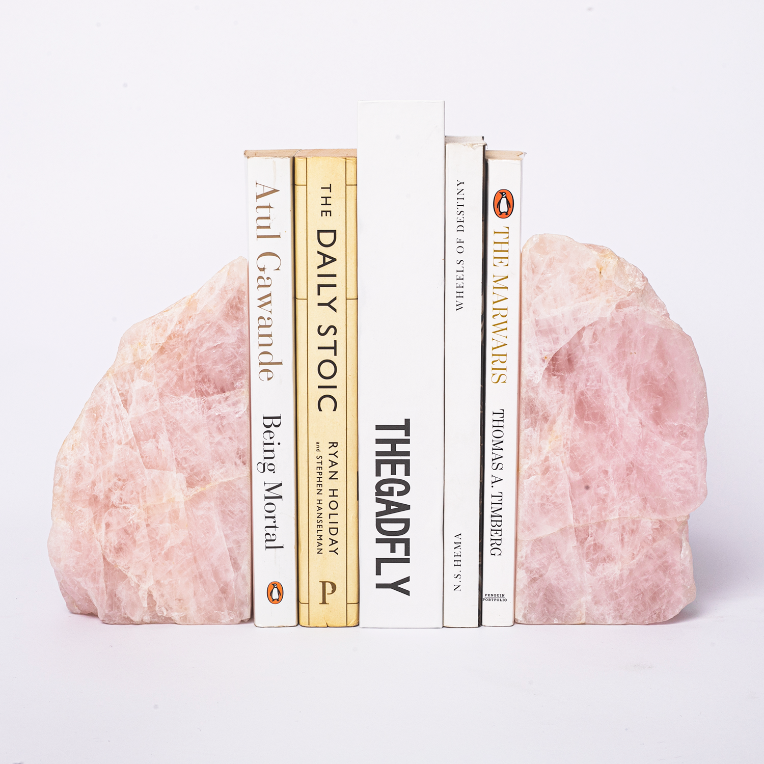 Semi Precious Bookend Set