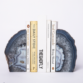 Semi Precious Bookend Set