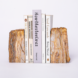 Semi Precious Bookend Set