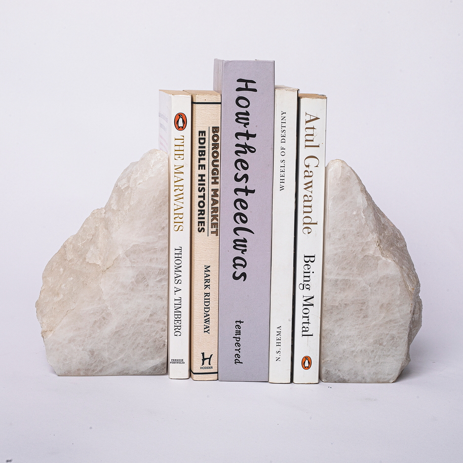 Semi Precious Bookend Set