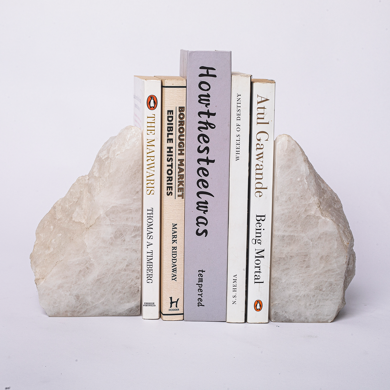 Semi Precious Bookend Set