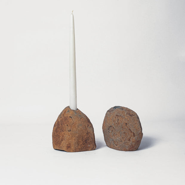 Boulder Candle Holder