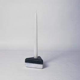 Two-tier Marble Candle Holder