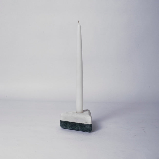 Two-tier Marble Candle Holder
