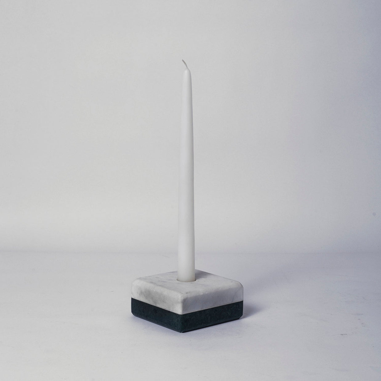 Two-tier Marble Candle Holder