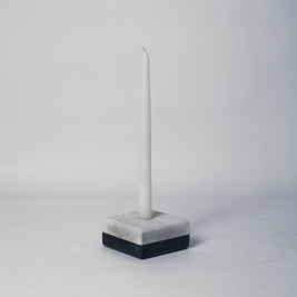 Two-tier Marble Candle Holder