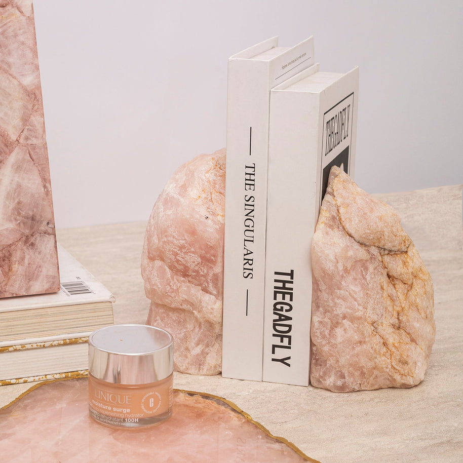 Semi Precious Bookend Set