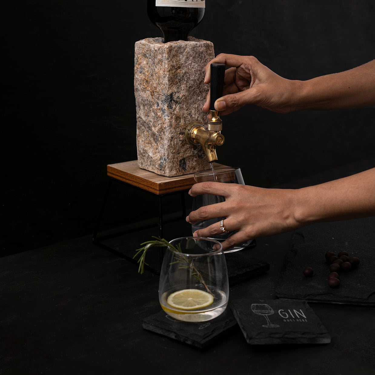 Granite Drink Dispenser