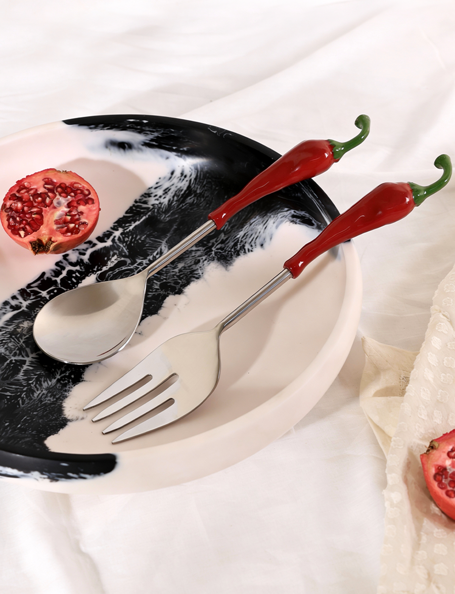 Pepper Pop Salad Serving Set