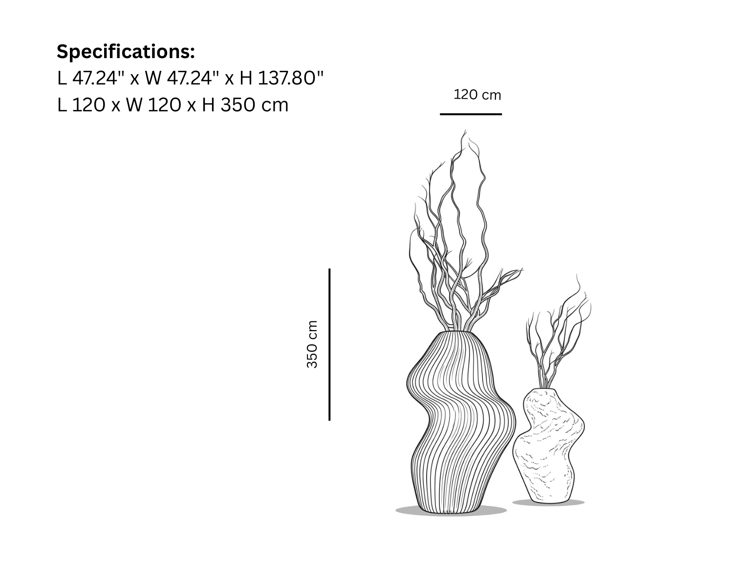 Diana Vase (Set of 2)