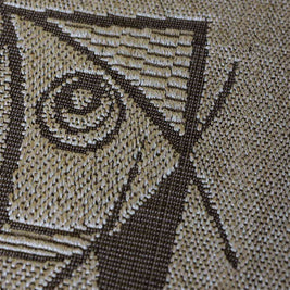 Arayan Beige Sisal 6x9 feet Rectangle Rug