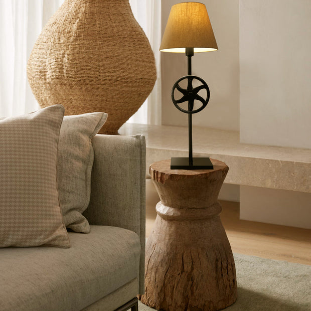 Shop our collection of boho-inspired table lamps with an industrial twist, bringing character to any room