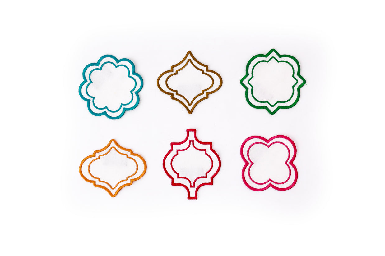 Moroccan Coasters - Set of 6