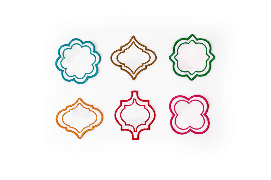 Moroccan Coasters - Set of 6
