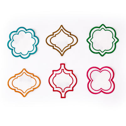 Moroccan Coasters - Set of 6