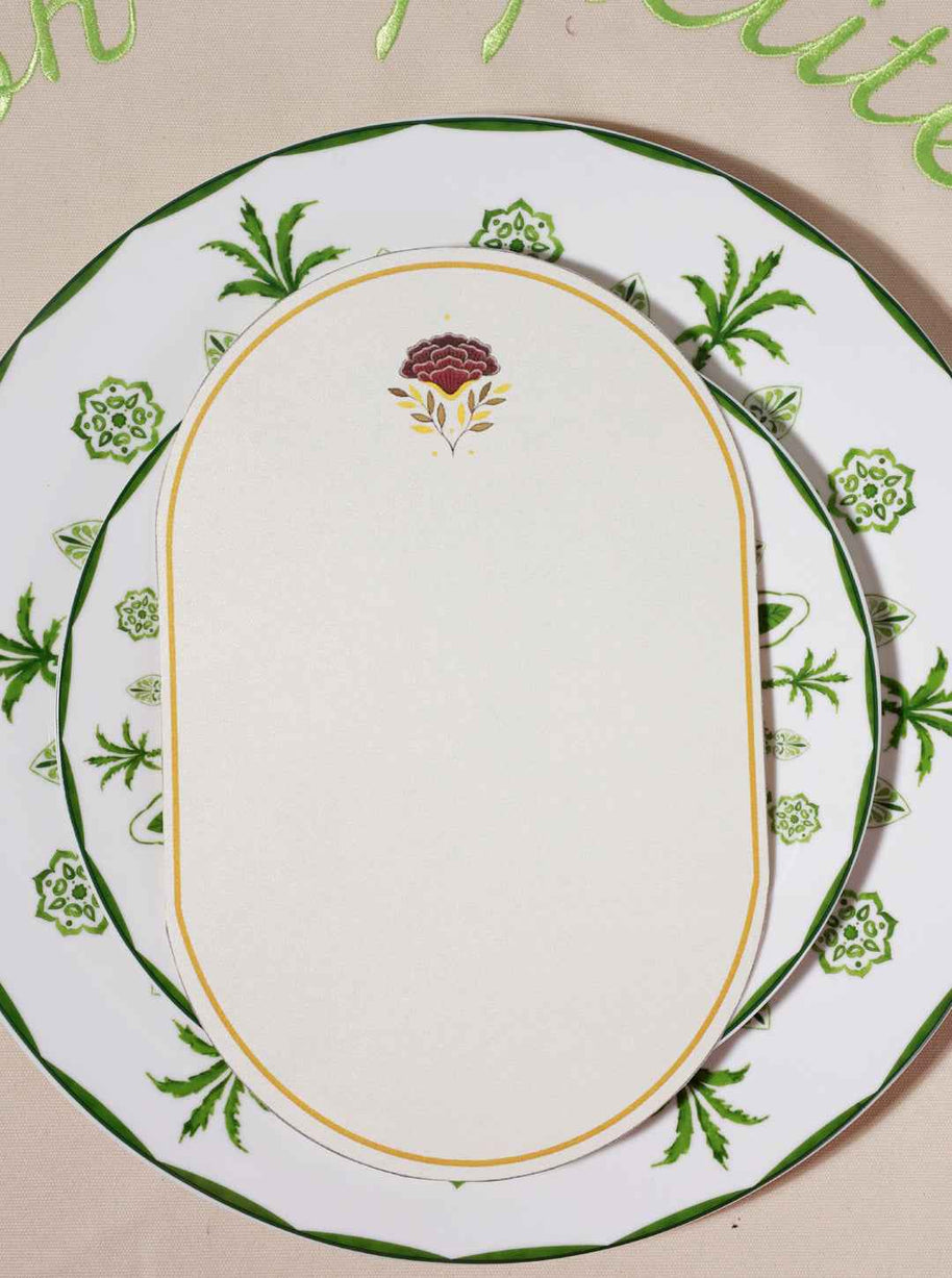 Noor Menu Cards set of 12