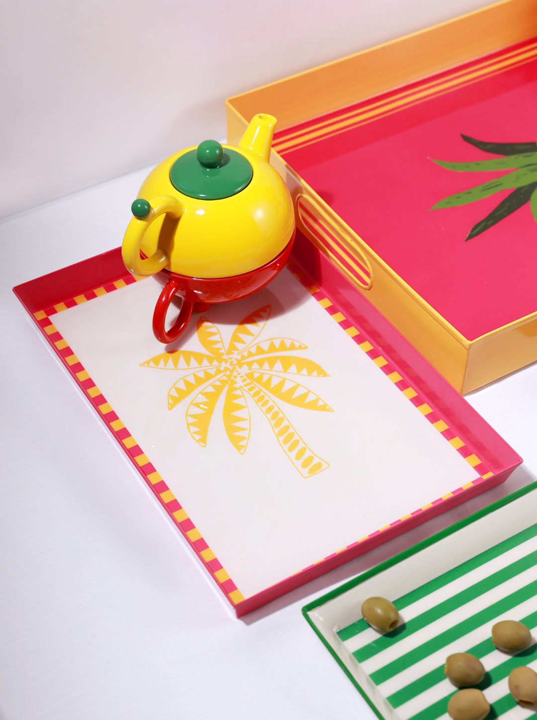 Palm Retreat Tray