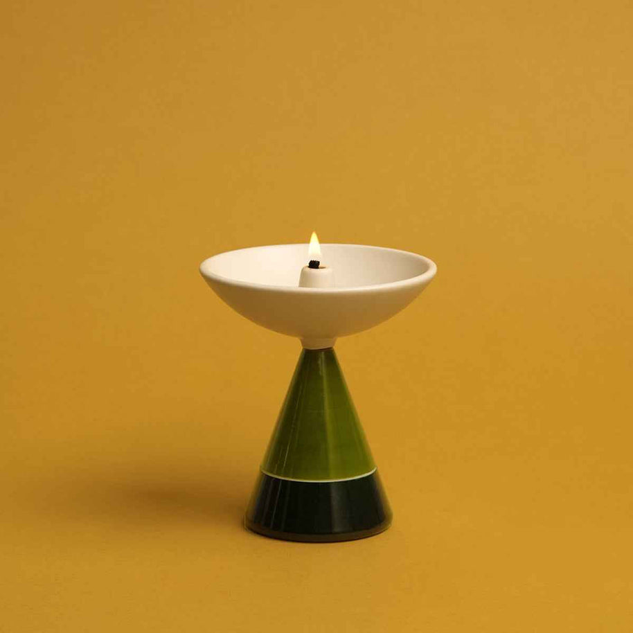 Love & Light Pop : Oil Lamps [Block Green]