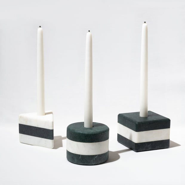 Three-tier Marble Candle Holder