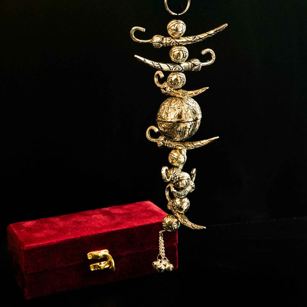 Nazar Battu German Silver | Evil Eye Hanging Decor