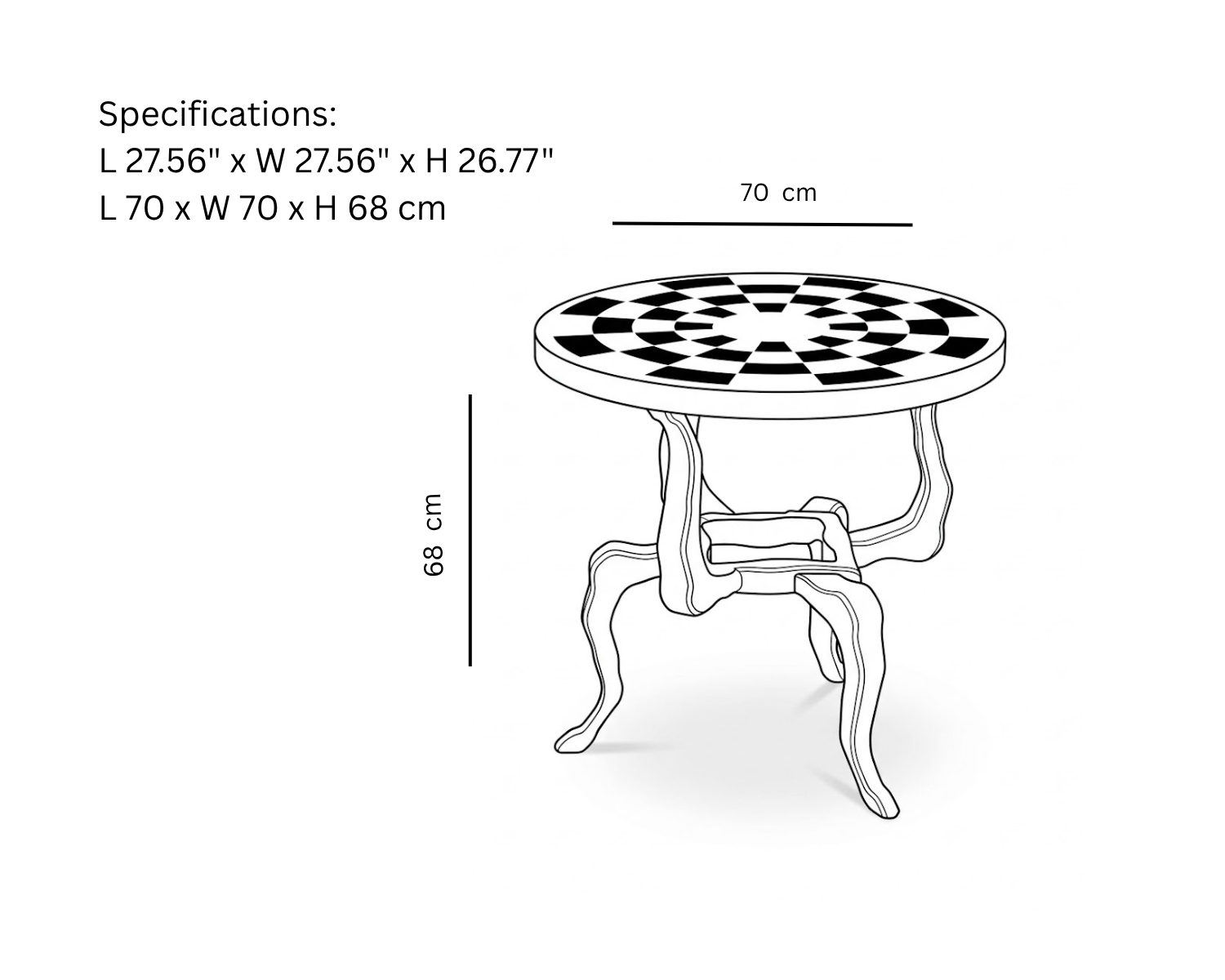 Sleipnir Side Table / End Table