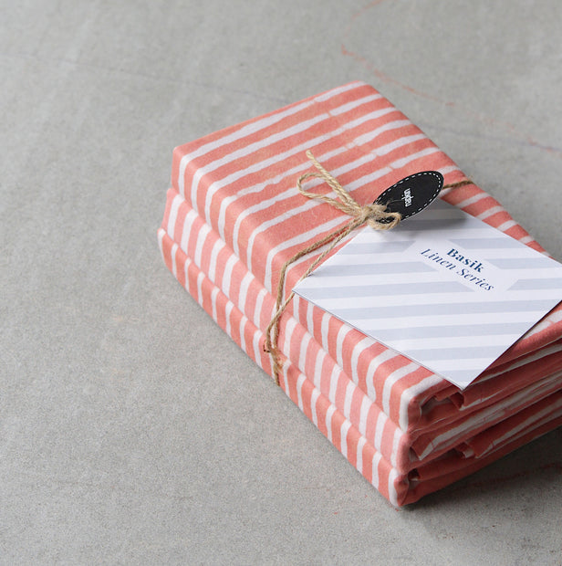BASIK POP - NAPKIN - CORAL