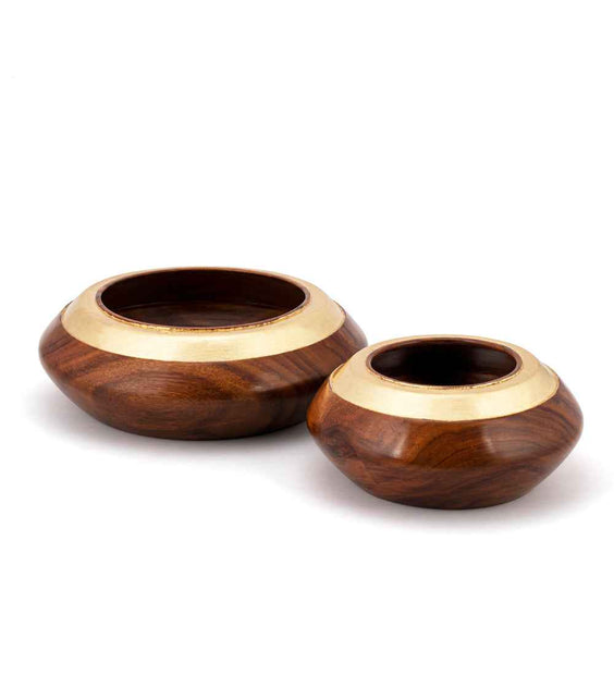 Rosewood Gold Bowl - Small