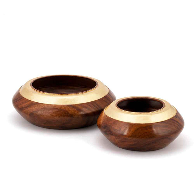 Rosewood Gold Bowl - Small