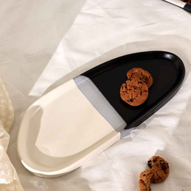 Yin Yang Sculptural Platter
