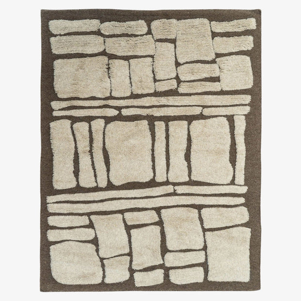 Burnt Sienna Wool Rug